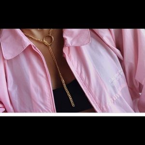 Alex Mika Open Circle Chain Lariat